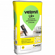 weber.vetonit LR+ (шпаклевка белая для сух. помещений), 20 кг
