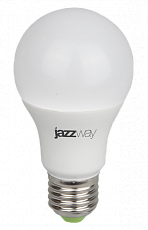 Лампа светодиодная для растений JazzWay 9Вт A60 Е27 матовая 5002395