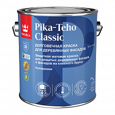 ТИККУРИЛА Краска для домов PIKA-TEHO CLASSIC A мат 2,7л (6 шт/уп)