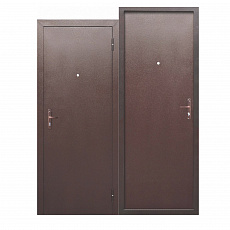 Дверь металлическая Стройгост 5 РФ металл/металл 960мм правая