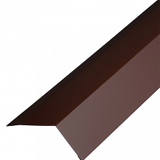 Планка карнизная полимер 50х2000мм, коричневый