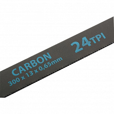 Полотна для ножовки по металлу, 300 мм, 24TPI, Carbon, 2 шт., Gross