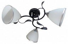 Светильник потолочный (рожковый) на три светоточки N10-2709/3 черн+хром (E27)