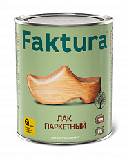 FAKTURA Лак паркетный глянцевый уретан-алкидный,2,7л (4шт/уп)