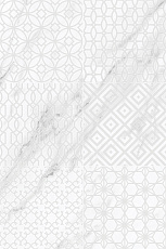 Декор TREVISO Patchwork №3 белый 200*300 (24шт 1,44м2/уп) L2033, Голден Тайл